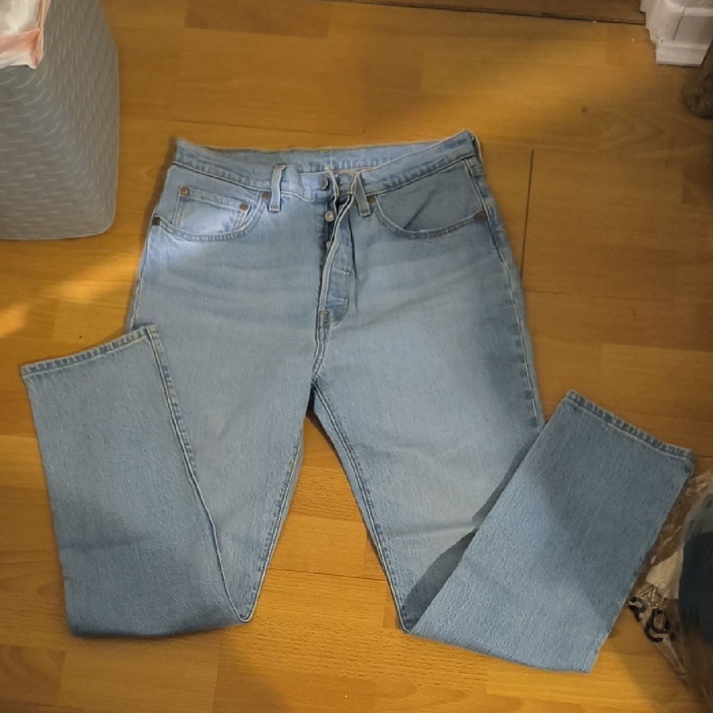 Levi's | Men's Straight Jeans in Sky Blue